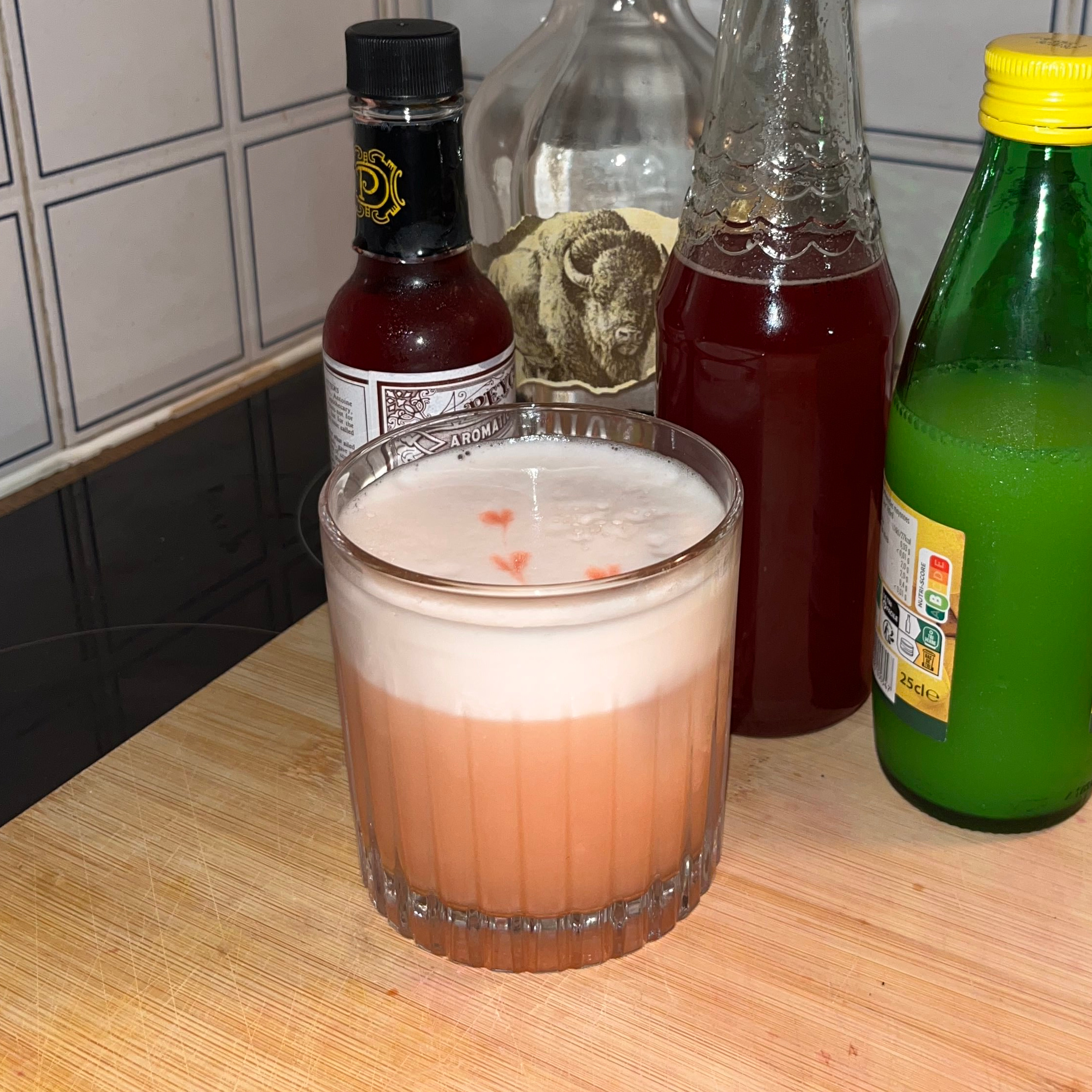 Whisky Sour de fresa